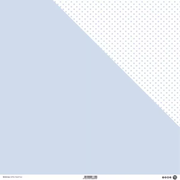 modascrap doppelseitiges Designpapier Pastel Frost