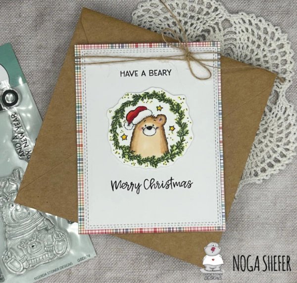 Beary Merry Christmas BUNDLE Stempel + Stanzen Gerda Steiner Designs 2