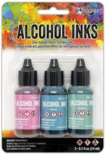 alcohol inks Crossroads tim holtz ranger 3set