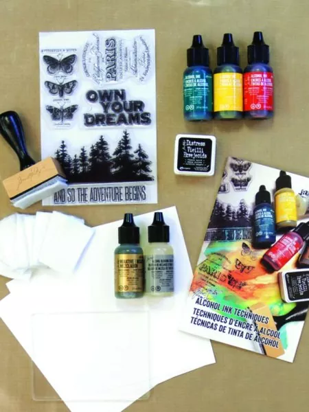 alcohol inks Crossroads tim holtz ranger 3set 1