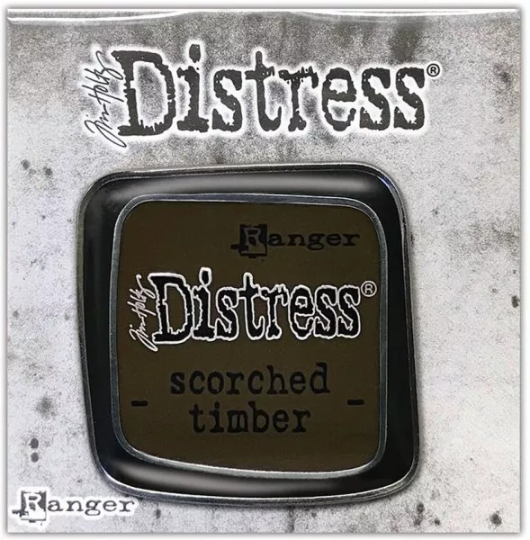 ranger distress pin carded Scorched Timber tim holtz