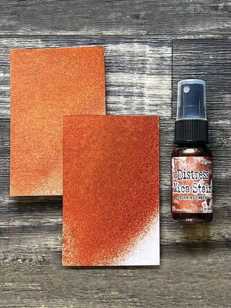 tim holtz distress halloween Mica Stain Burning Ember ranger 1