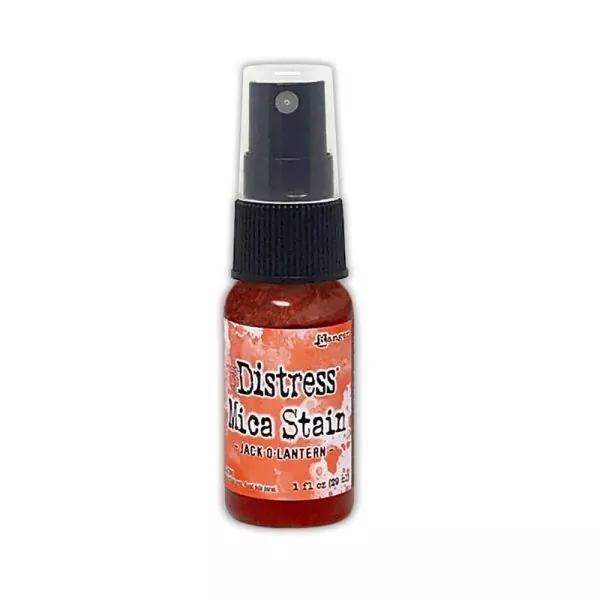 tim holtz distress halloween Mica Stain Jack-O-Lantern ranger