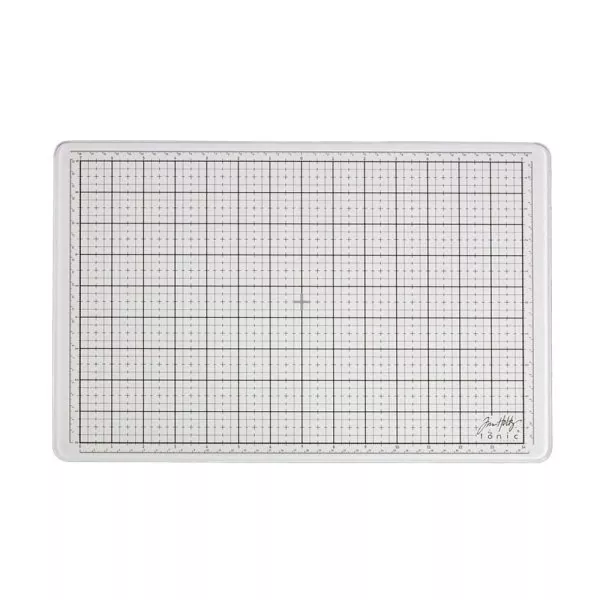 tonic studios tools Travel Glass Studio Mat White 3