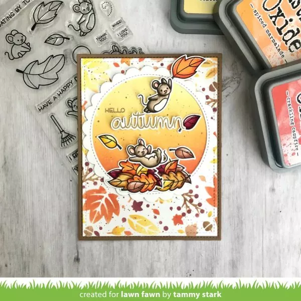 You Autumn Know Coloring Stencils Schablonen Lawn Fawn 2