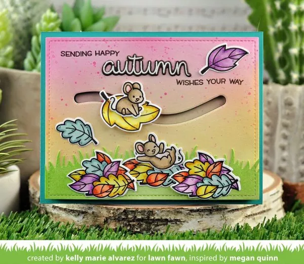 You Autumn Know Coloring Stencils Schablonen Lawn Fawn 3