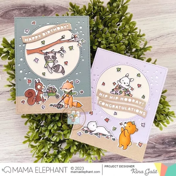 Stardust Trail Cover - Creative Cuts - Stanzen - Mama Elephant