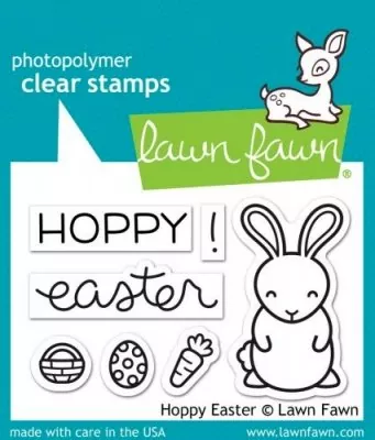 lf1319 hoppy easter clear stamps Lawn Fawn