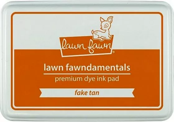 faketan dyeinkpad Lawn Fawn