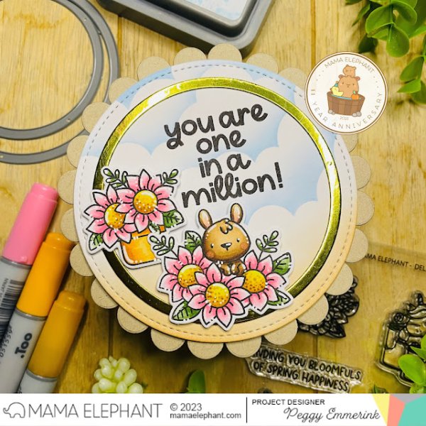 Plain Circle Frames Stanzen Creative Cuts Mama Elephant 2