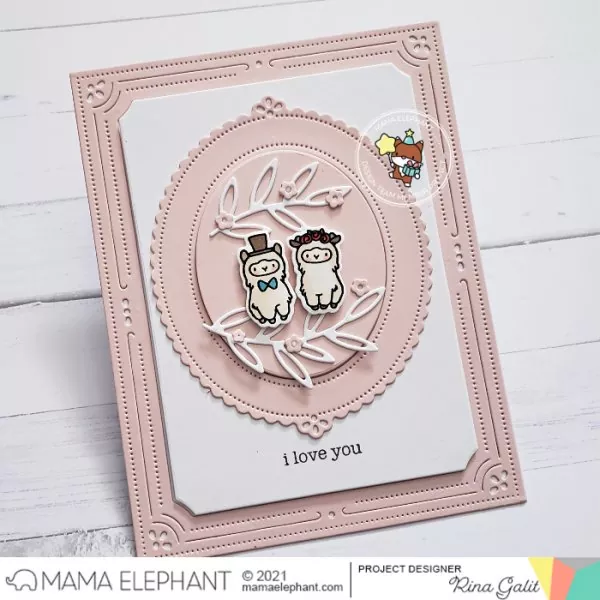 Little Llama Agenda Clear Stamps Mama Elephant 3