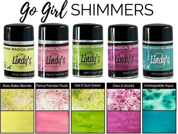 Go Girl! SHIMMERS Magical Shaker 2.0 Shaker Set Lindy's Stamp Gang