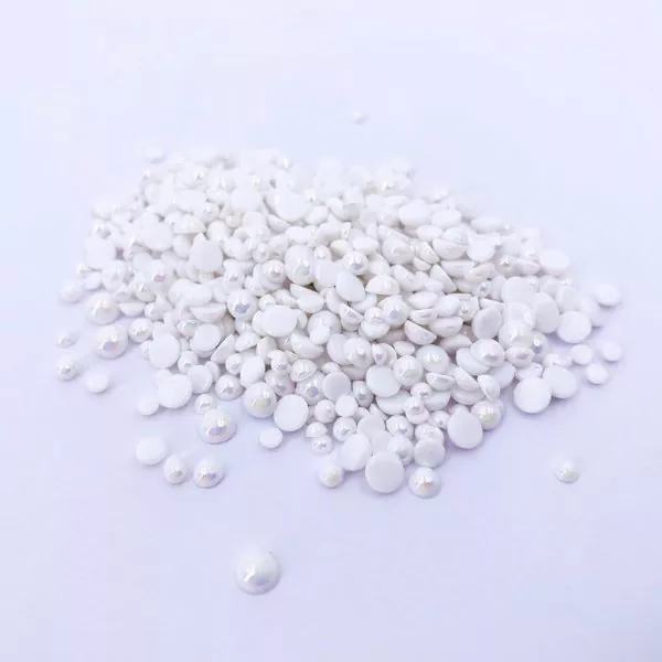 semi pearls Ceramic White modascrap