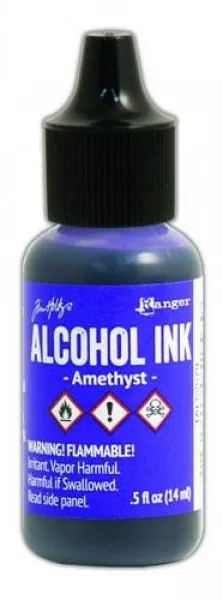ranger alcohol ink 15 ml amethyst tal52579 tim holtz