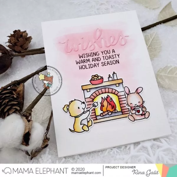 Toasty Friends Clear Stamps Mama Elephant 2
