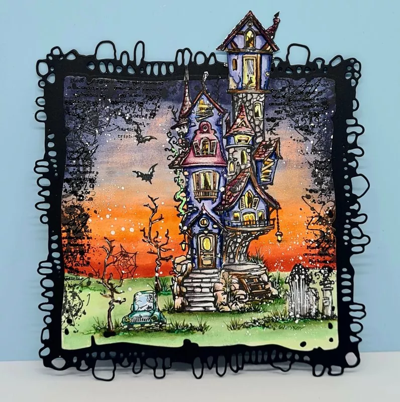 aall create clear stamp Frightful Manor 2