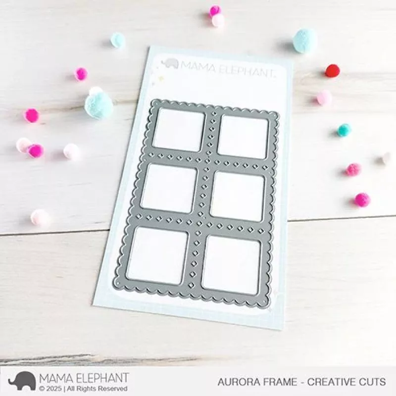 Aurora Frame Stanzen Creative Cuts Mama Elephant