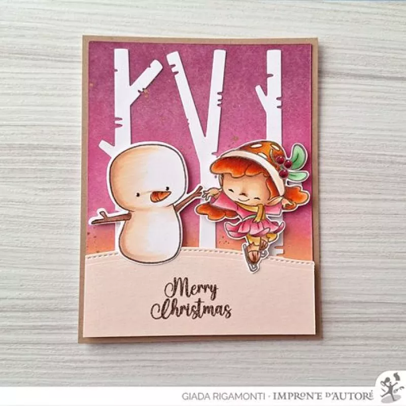 Christmas in July #1 Christmas Feeling Stempel Impronte D'Autore 4