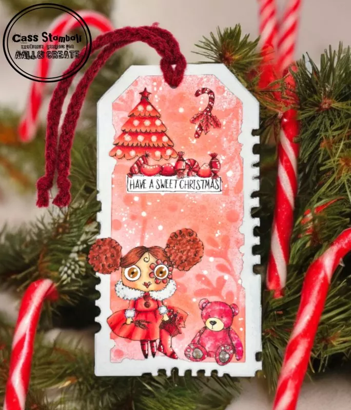 aall create clear stamp Sweet Christmas 3