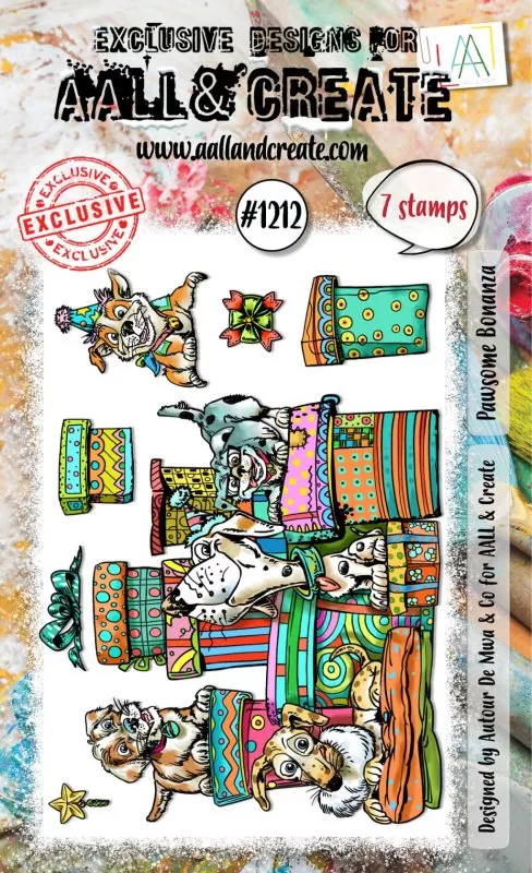 aall create clear stamp Pawsome Bonanza