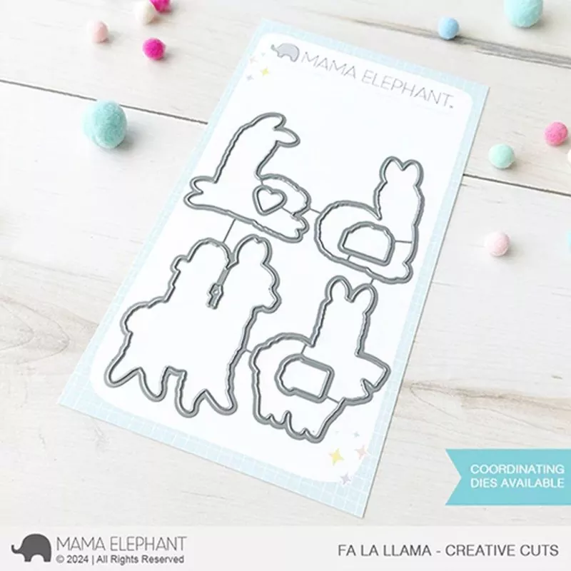 Fa La Llama Stanzen Creative Cuts Mama Elephant