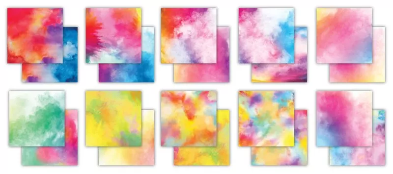 Craft Consortium - Pigment Infusions 6"x6" inch paper pad 1