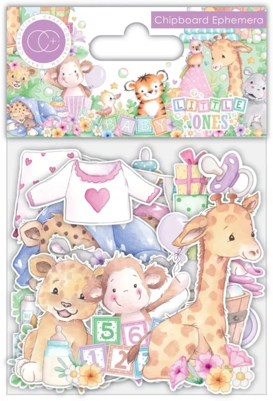 Little Ones Ephemera Die Cut Embellishment Craft Consortium