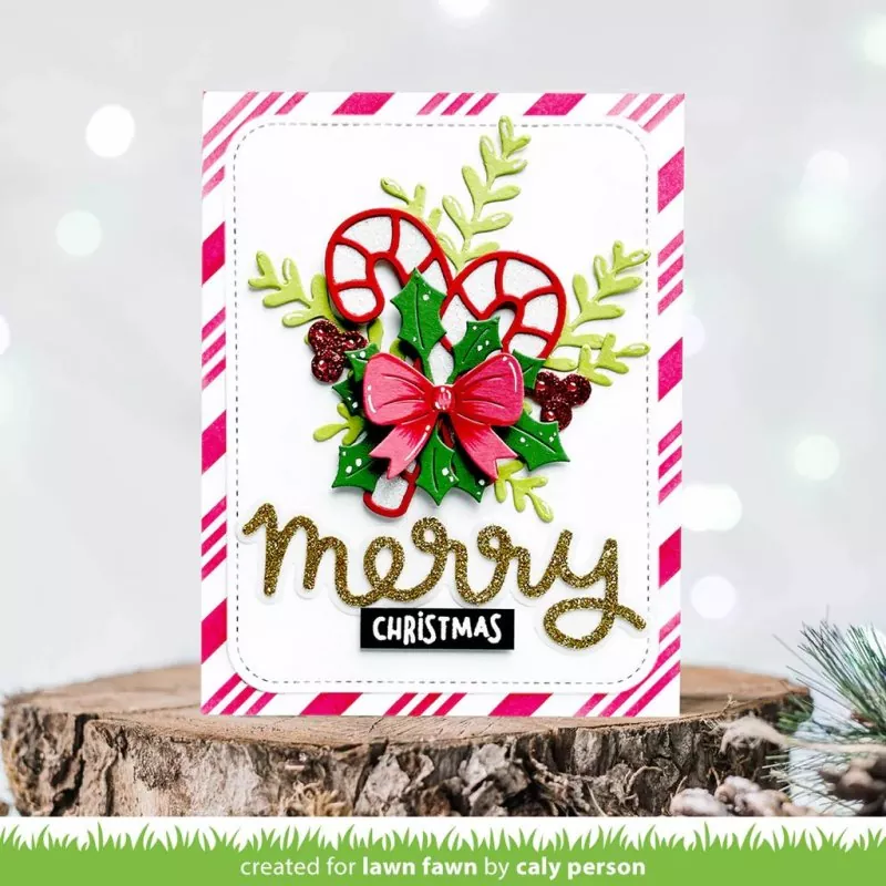 Scripty Merry Outline Add-On Stanzen Lawn Fawn 1