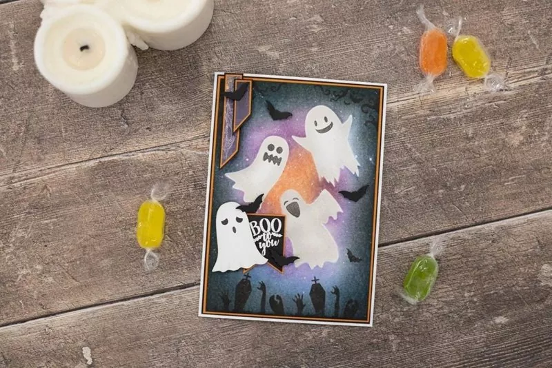 Crafters Companion All Hallows Eve 6"x6" inch paper pad 1