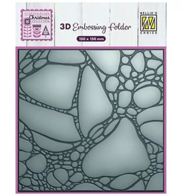 Paint Bubble 3D Embossing Folder von Nellie's Choice