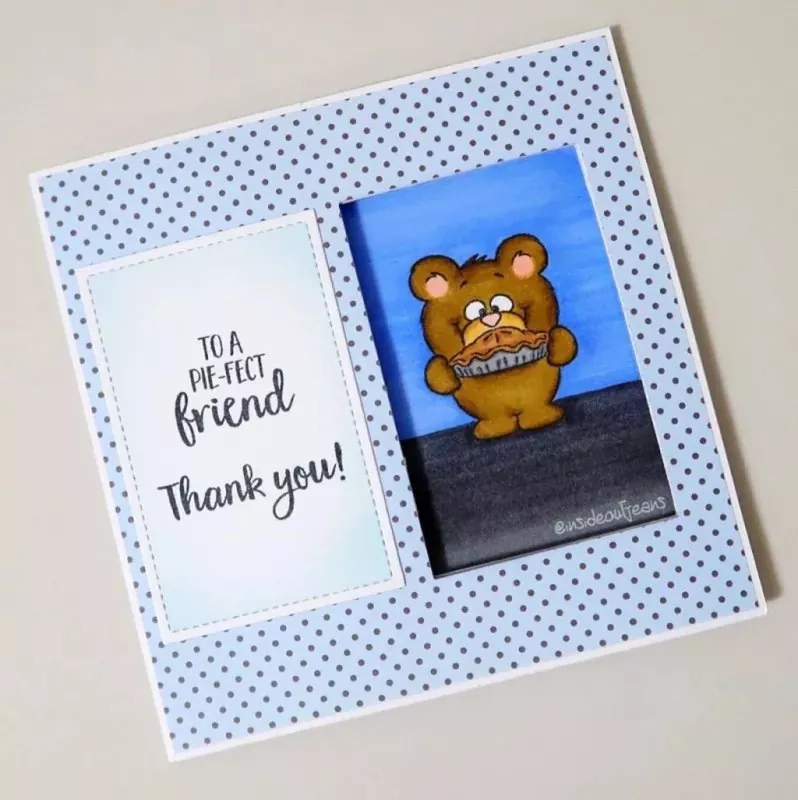 More than Pie with Cute Bear and Pie BUNDLE Stempel + Stanzen Gerda Steiner Designs 3