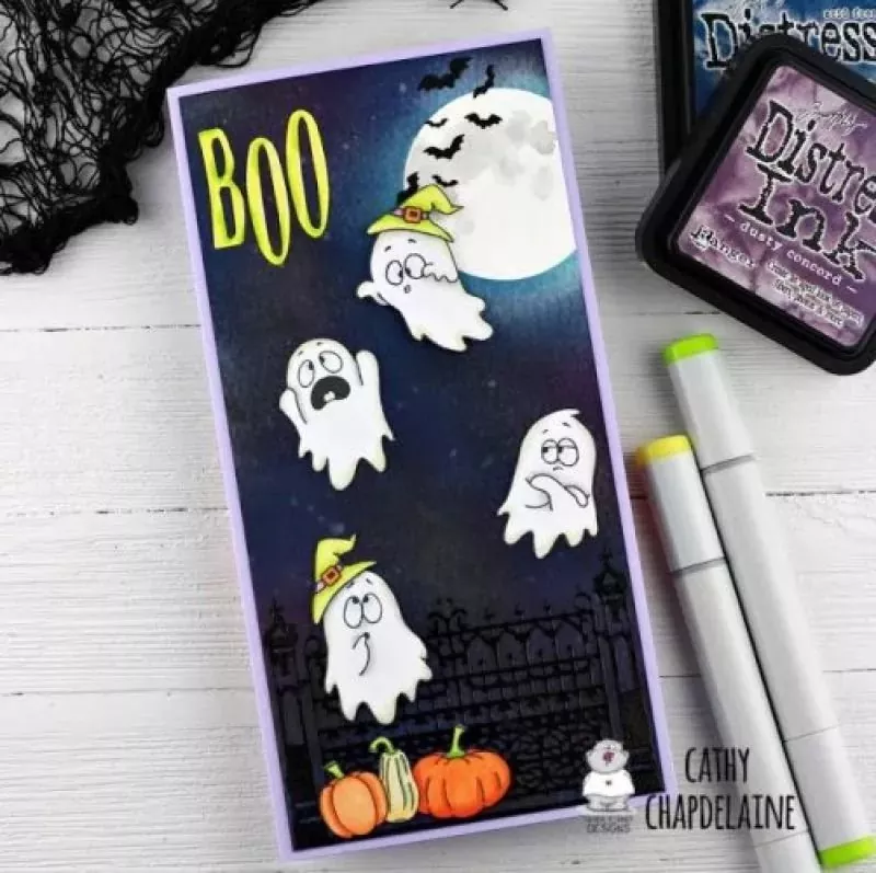 Ghosts BUNDLE Stempel + Stanzen Gerda Steiner Designs 2