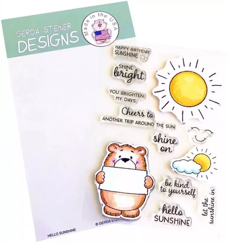 Hello Sunshine BUNDLE Stempel + Stanzen Gerda Steiner Designs