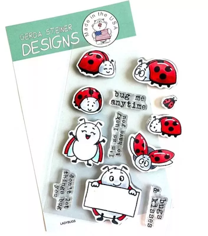 Ladybugs BUNDLE Stempel + Stanzen Gerda Steiner Designs