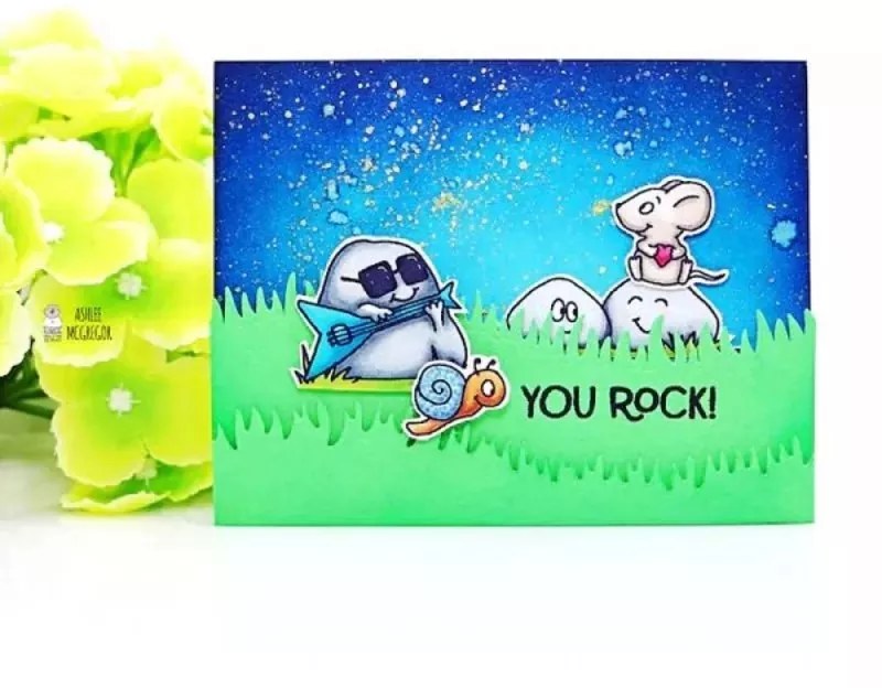 You Rock BUNDLE Stempel + Stanzen Gerda Steiner Designs 2