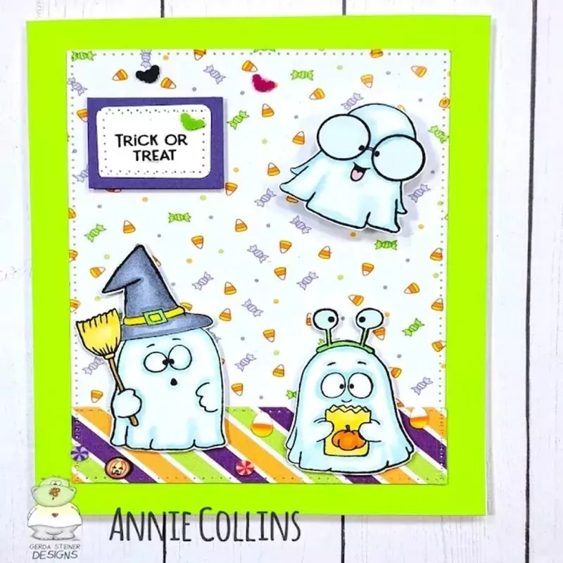 Halloween Ghosts BUNDLE Stempel + Stanzen Gerda Steiner Designs 3