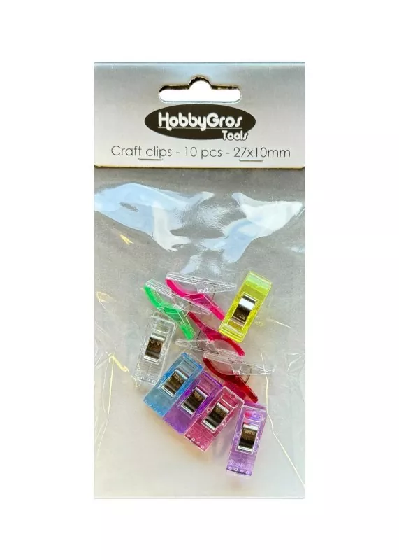 Craft Clips 27x10mm HobbyGros