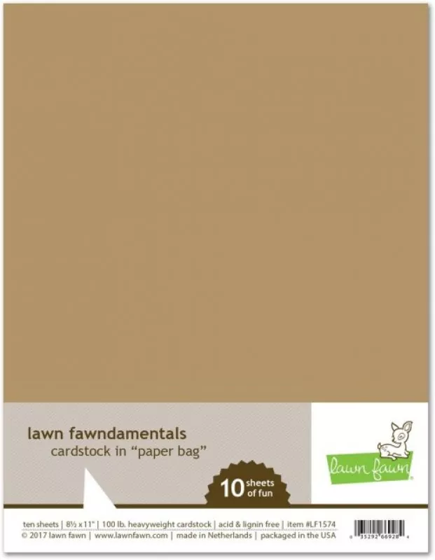 LF1574 PaperBagCardstock Lawn Fawn