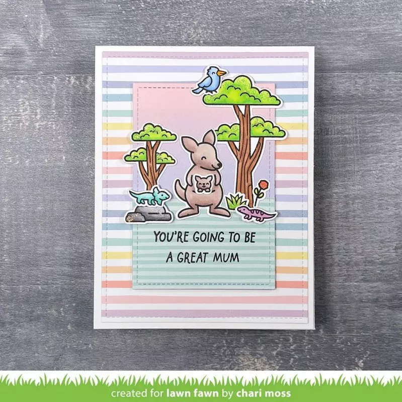 All the Mums Stempel Lawn Fawn 1