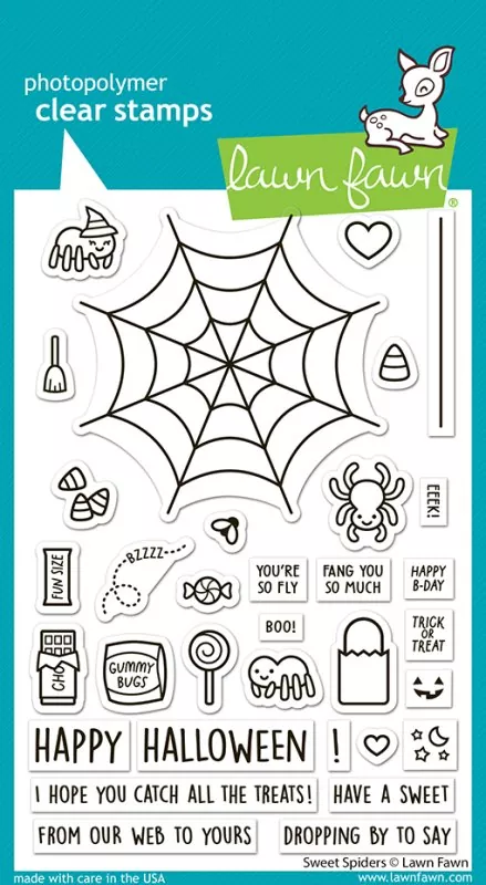 Sweet Spiders Stempel Lawn Fawn