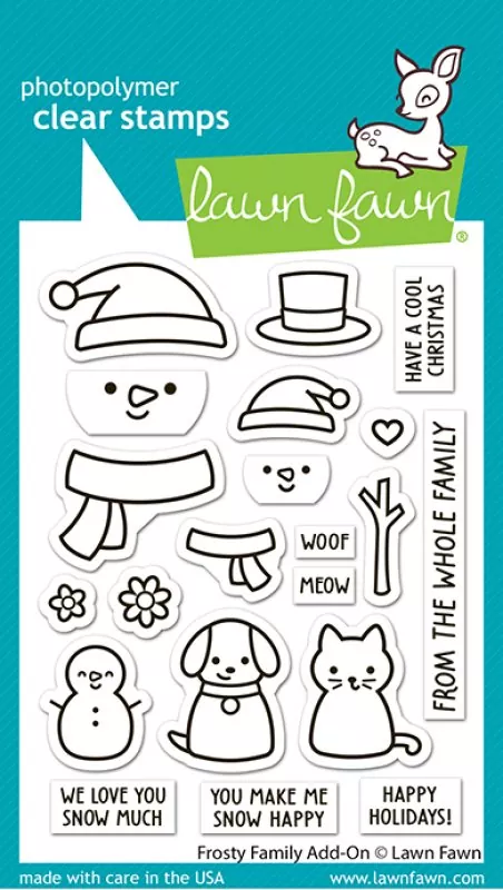 Frosty Family Add-On Stempel Lawn Fawn