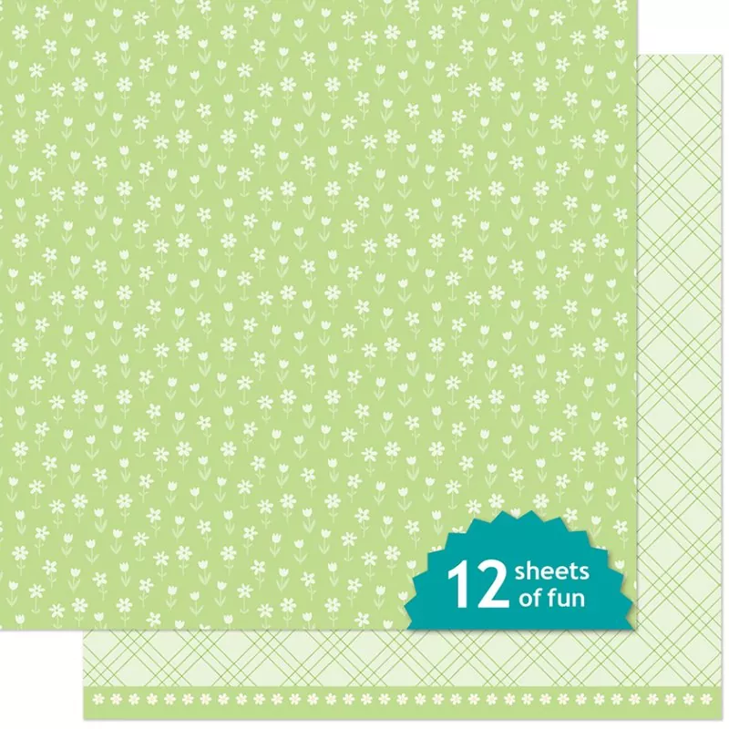 Bitsy Blooms Petite Paper Pack 6x6 Lawn Fawn 5