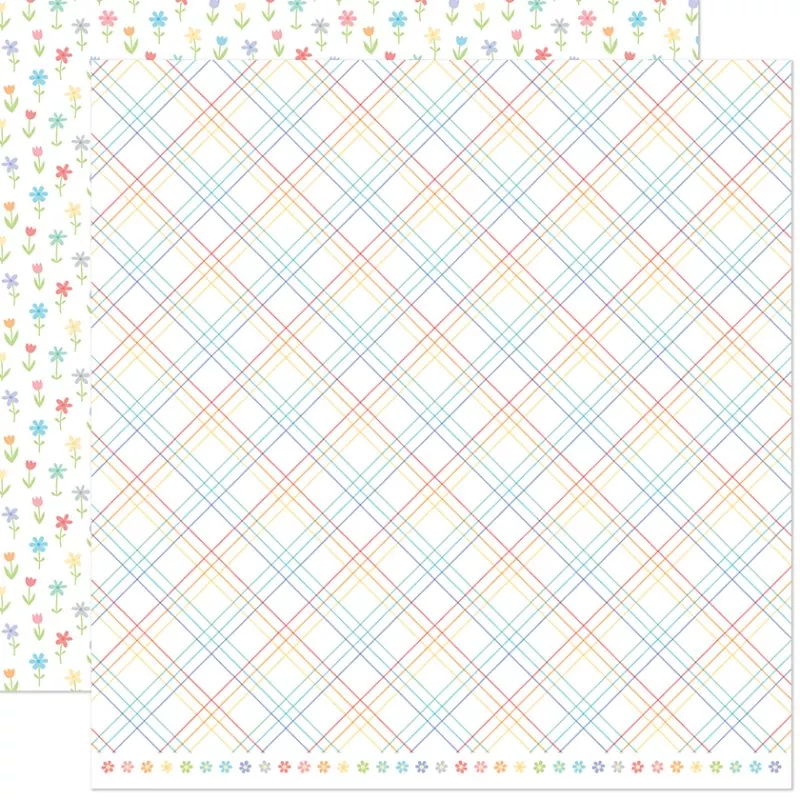 Bitsy Blooms Papier Collection Pack Lawn Fawn 12