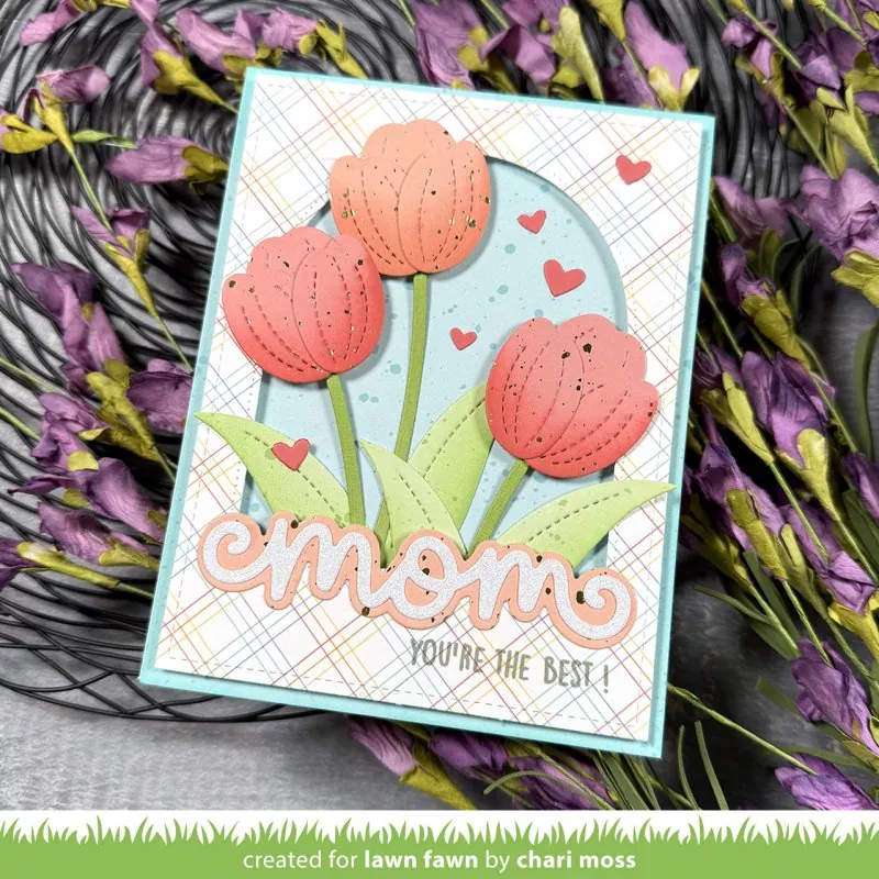 Scripty Mom Outline Add-On Stanzen Lawn Fawn 1