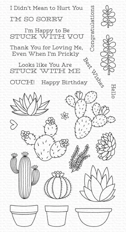 Sweet Succulents Stempel My Favorite Things