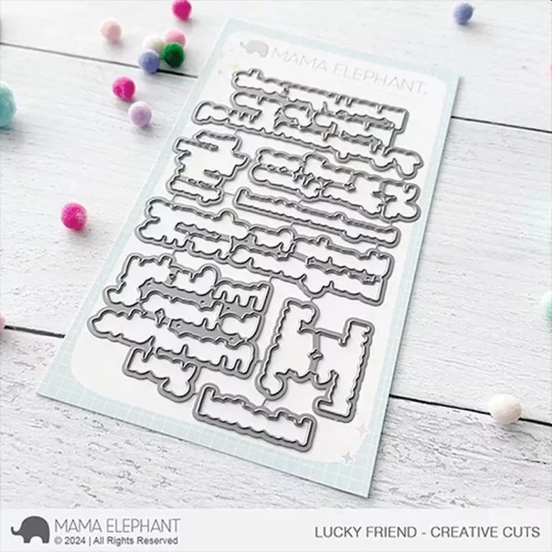 Lucky Friend Mama Elephant Stamp & Die Bundle 1