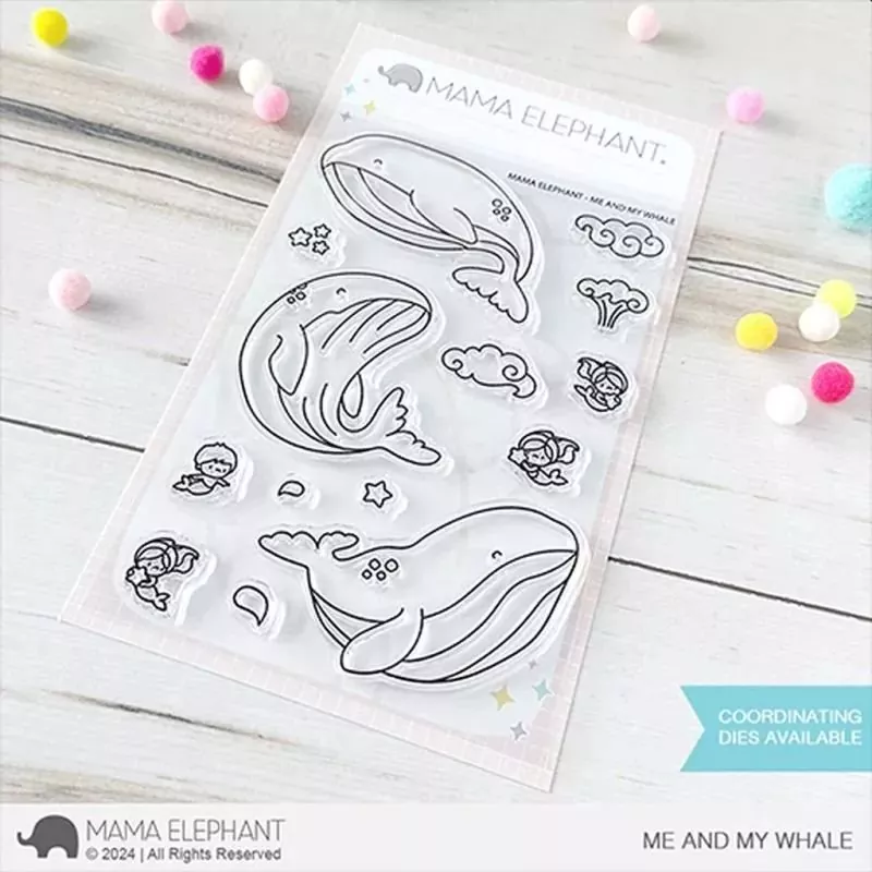 Me and My Whale Mama Elephant Stamp & Die Bundle