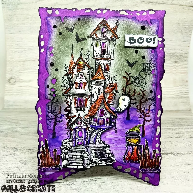 aall create clear stamp Frightful Manor 3