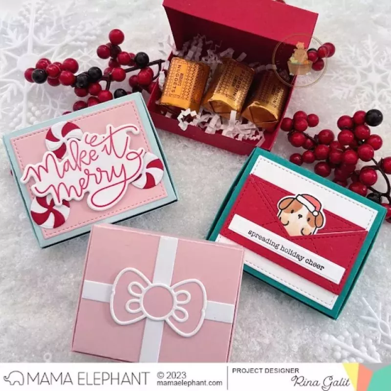 Make It Merry Mama Elephant Stamp & Die Bundle 2