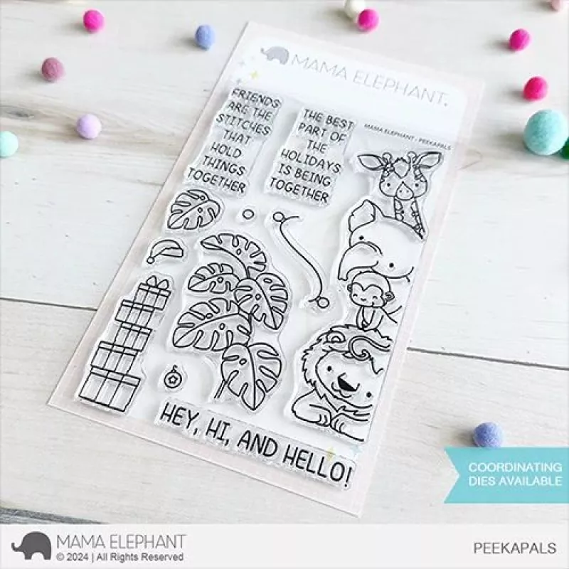 Peekapals Clear Stamps Stempel Mama Elephant